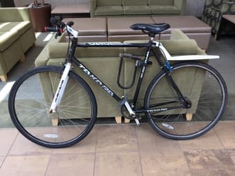 Moving out sale - bike, lamp, art, frame, shoe rack, books 1