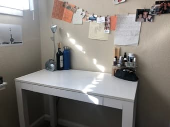 Simple White Desk 2
