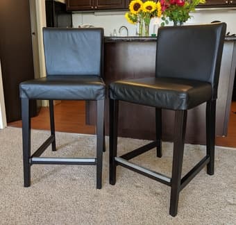 Chairs / bar stools with retail price of $139 ea 1