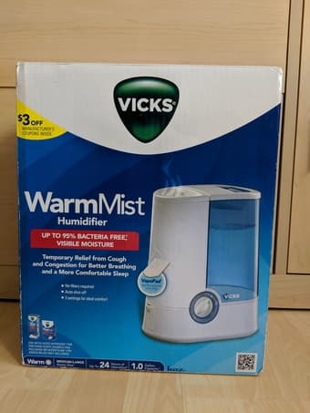 Vicks WarmMist Humidifier 1