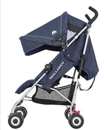 2017 Maclaren Quest Stroller - lightweight - Denim 3