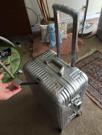 Brand New Travel Luggage PC ABS Rolling Wheels Aluminum Hardside 2