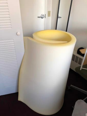 Mattress topper twin XL 2" 1
