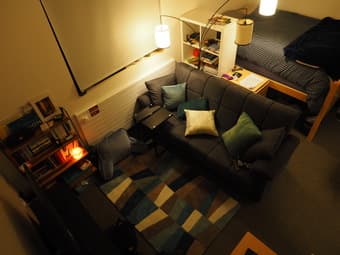 ON CAMPUS Sublet: Male Room in Kennedy 2Bed/2Bath (June 15 - Aug 15) 2