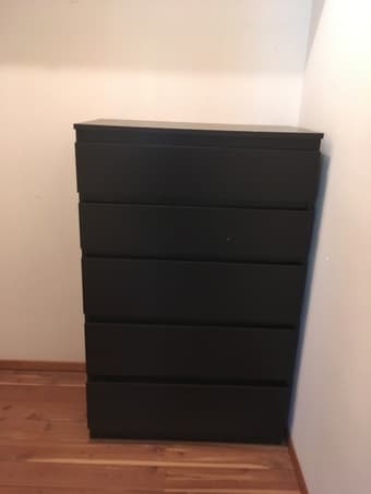 Bedroom furniture- twin bed frame, mattress, nighstand, dresser 3