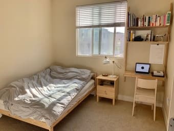 Private Room w/ BA in 3BR/3BA Palo Alto Townhouse Available Early July 1