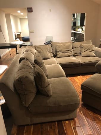 Huge comfortable couch 2