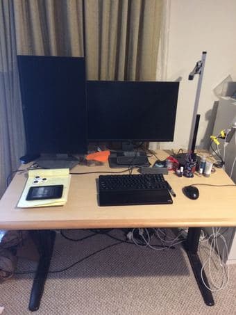 big desk (adjustable height) 1