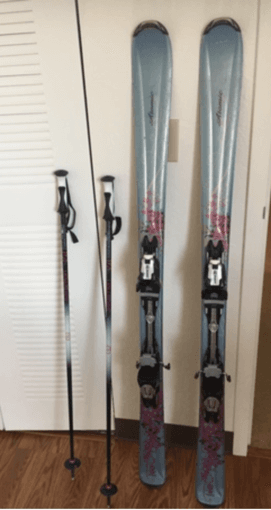 Women´s Skis and Poles 1