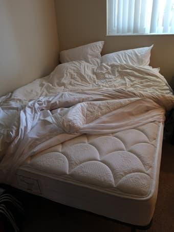 Sealy Posturepedic Kamela Premier Cushion Firm and frame - queen size 2
