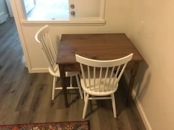 Wooden table 1