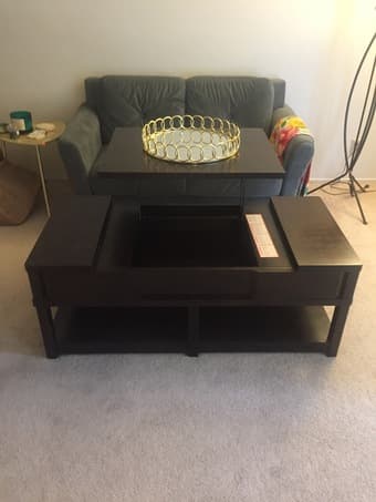 Moving sale - dining table and chairs, lamps, desk, coffee table 2