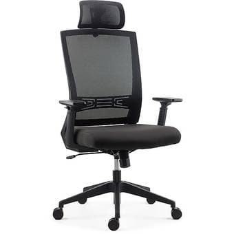 Staples Tarance Black Mesh Chair 1