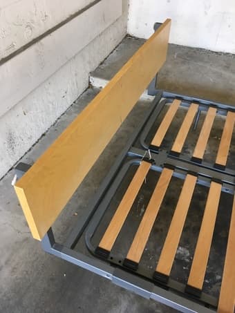 Full size bed frame 2