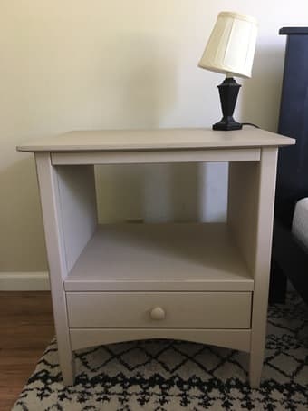 Nightstand and matching side table 1