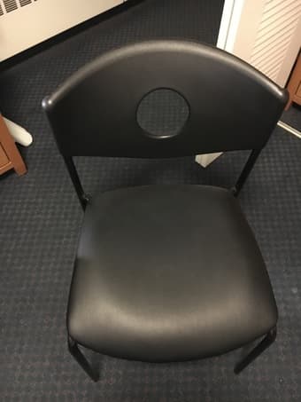 Black Chair (Dining or Desk Chair) 2