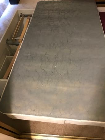 Twin mattress with box for Sale ($30) 2