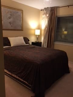Furnished bedroom 1