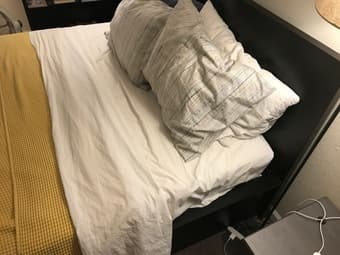 Ikea lift-up storage bed (AMAZING) and memory foam mattress 2