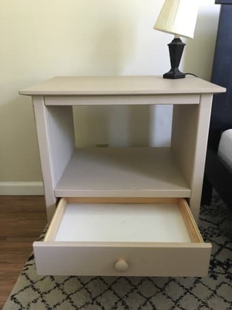 Nightstand and matching side table 2