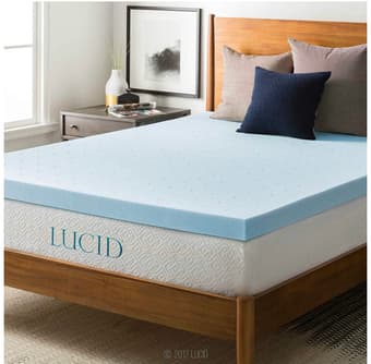 Like new! 3inch Queen mattress topper can use as temporary mattress 1
