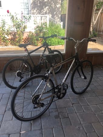 Trek 7000 Hybrid commuter/road bike 20 inch frame + Kryptonite u-lock 3