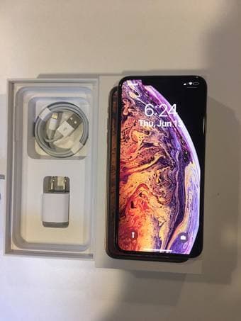 iPhone XS Max (excellent condition, unlocked, 64GB, Gold) 1