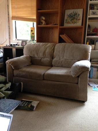 Furniture available: couches, chairs, tv, stereo, queen mattress, etc 1