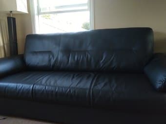 Black Ikea KNISLINGE Couch 2