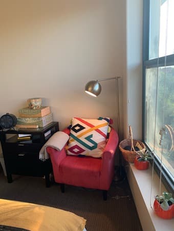 Gold standing lamp 1