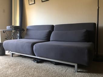 Modern gray couch 1