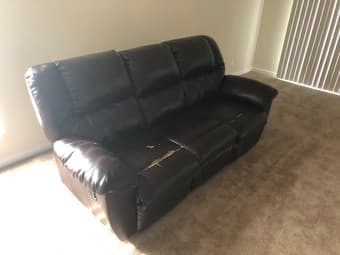 Couch with reclining seats 3