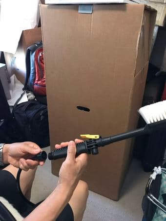 Portable car washer -- no electricity needed 2