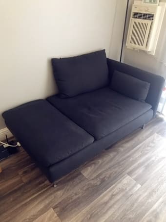 Ikea SÖDERHAMN sofa, dark gray 1