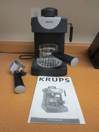 Krups espresso machine 1