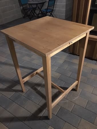 Dinning table and chairs + Bar table and stools 3