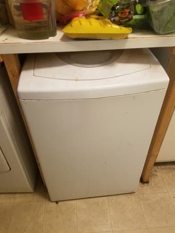 Washer and Dryer along with additional counter top Free 1