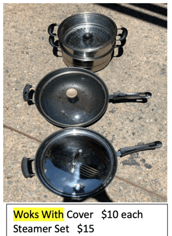 Moving sales--- Utensil and small stuff 1