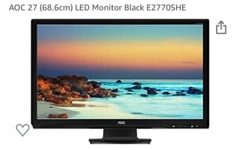 PC monitor - like new 1