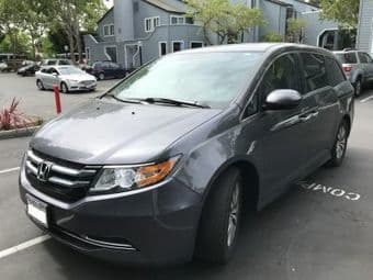 Honda EXL Odessey minivan - low miles-2016 1