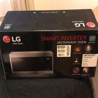 LG microwave 2
