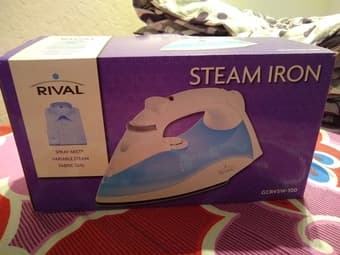 Rival steam iron gcrvsw-100 1