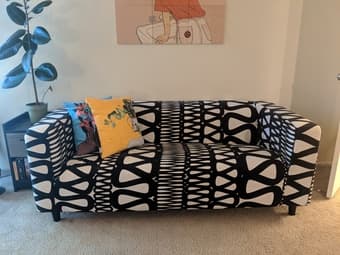 Modern Ikea couch 1