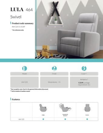 New Dutailier Lula Nursery Glider 2