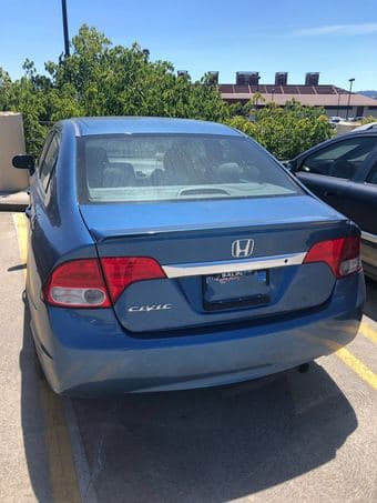 Selling my 2010 Honda Civic LX Sedan 4D (Blue) and ask for $8,200 1
