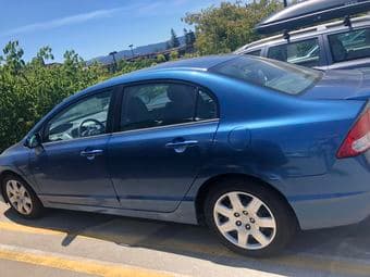 Selling my 2010 Honda Civic LX Sedan 4D (Blue) and ask for $8,200 3