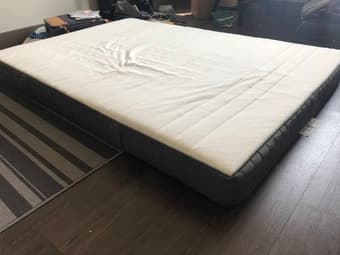 Memory foam Ikea mattress, barely used 1