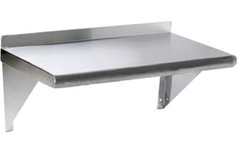 Stainless Steel Wall Mounted shelf -- perfect for Microwave 1