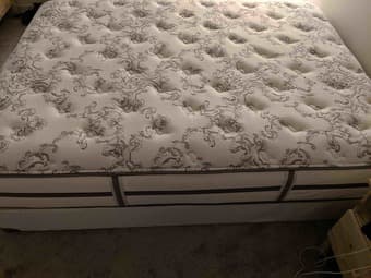 Queen mattress and box spring (originally $1,300) 3