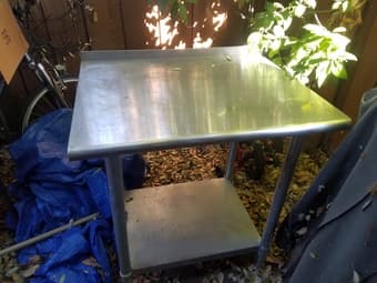 Solid Stainless Steel Kithcen/Computer Cart 1
